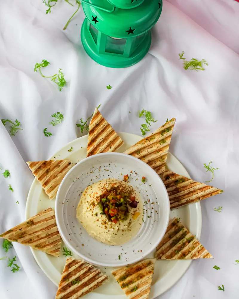 Hummus & Pita at Cafe Kokomo